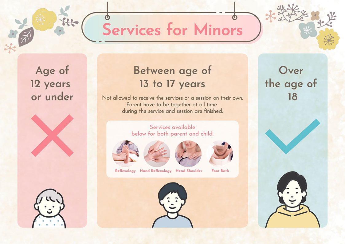 services for minors